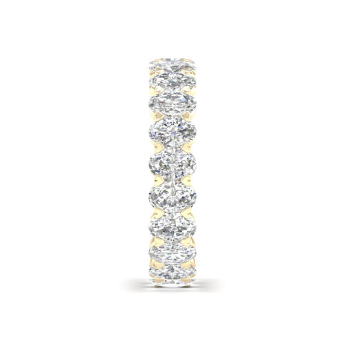 3 ctw Oval Lab Grown Diamond Eternity Band