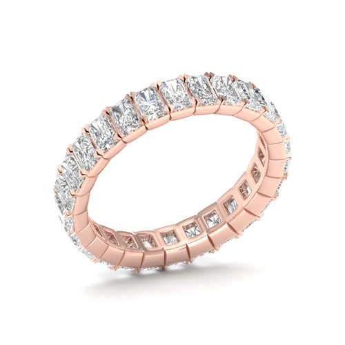 3 ctw Emerald Lab Grown Diamond Eternity Band