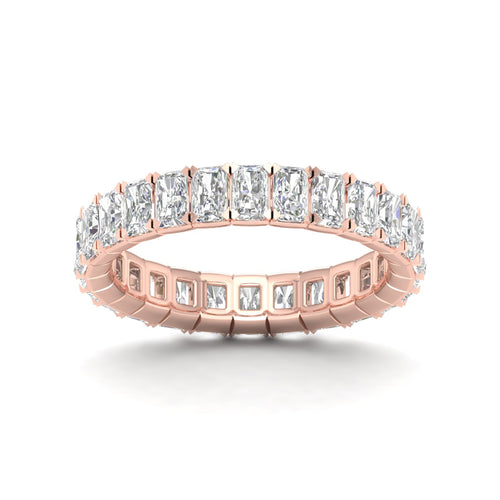 3 ctw Emerald Lab Grown Diamond Eternity Band
