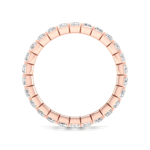 3 ctw Emerald Lab Grown Diamond Eternity Band