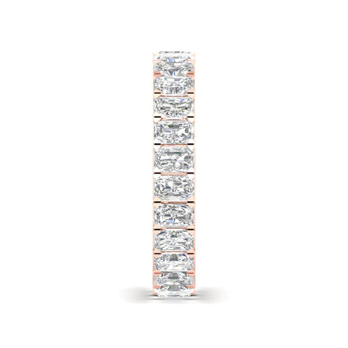 3 ctw Emerald Lab Grown Diamond Eternity Band