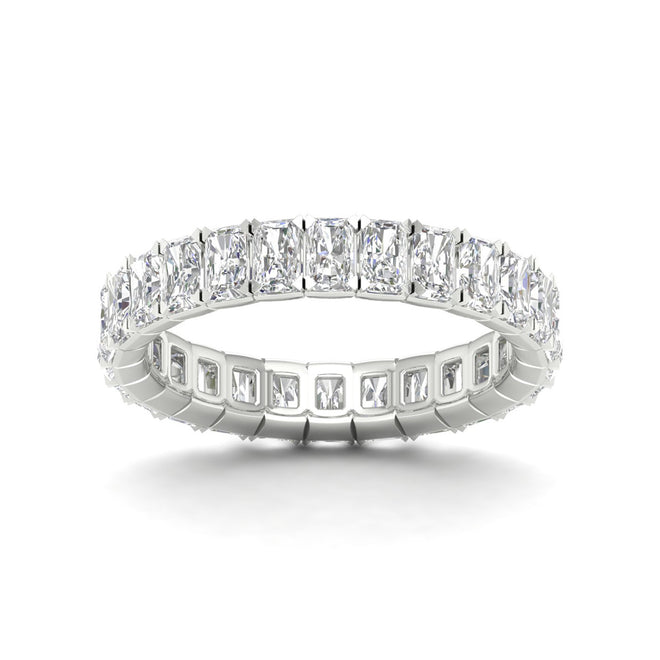3 ctw Emerald Diamond Eternity Band