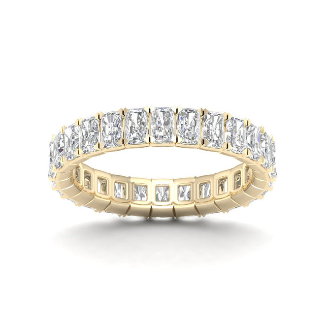 3 ctw Emerald Diamond Eternity Band