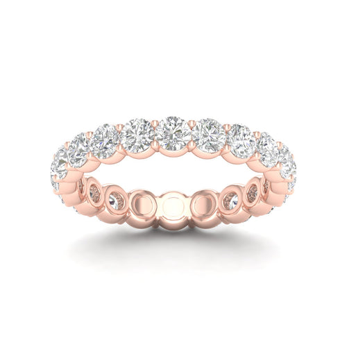 2 ctw Round Lab Grown Eternity Band