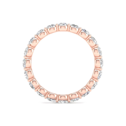 2 ctw Round Lab Grown Eternity Band