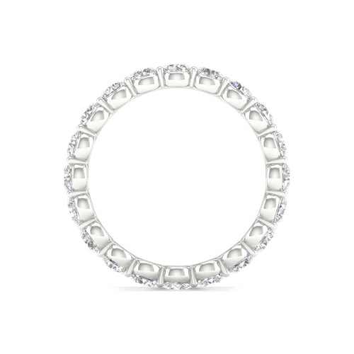 2 ctw Round Lab Grown Eternity Band