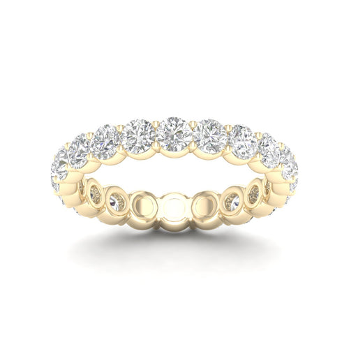 2 ctw Round Lab Grown Eternity Band