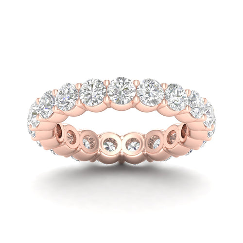 3 ctw Round Lab Grown Eternity Band
