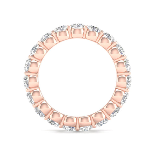 3 ctw Round Lab Grown Eternity Band