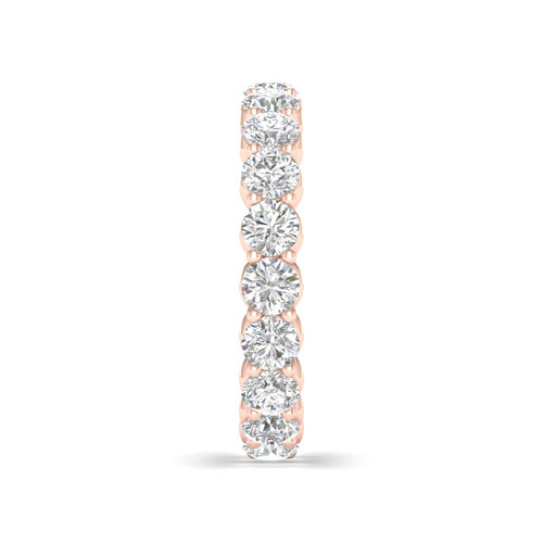 3 ctw Round Lab Grown Eternity Band