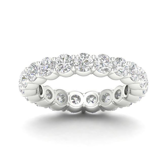 3 ctw Round Lab Grown Eternity Band