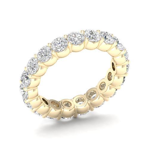 3 ctw Round Lab Grown Eternity Band