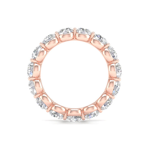 5 ctw Round Lab Grown Eternity Band