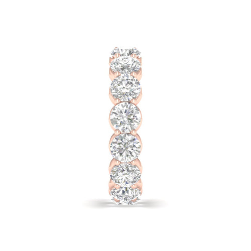 5 ctw Round Lab Grown Eternity Band