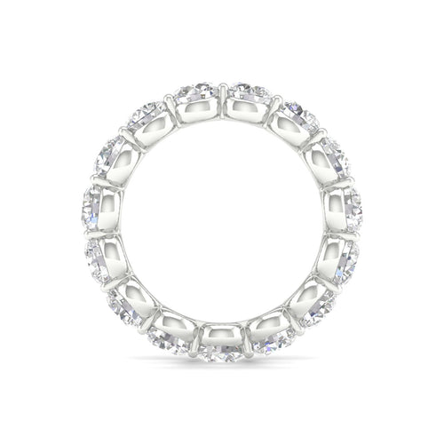 5 ctw Round Lab Grown Eternity Band