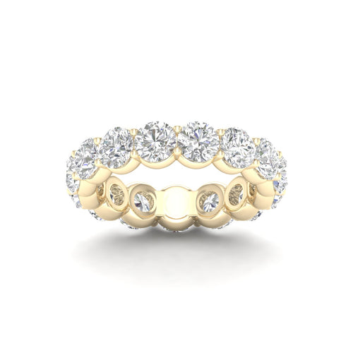 5 ctw Round Lab Grown Eternity Band