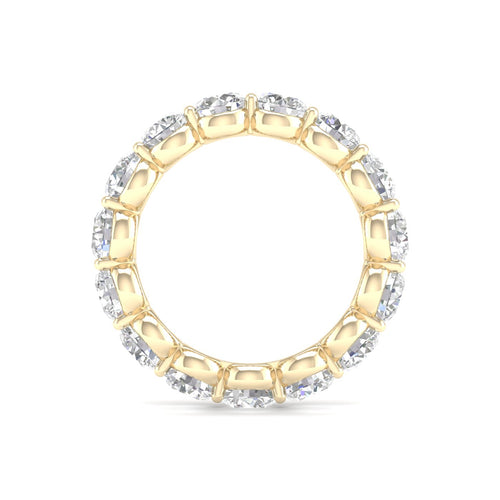5 ctw Round Lab Grown Eternity Band