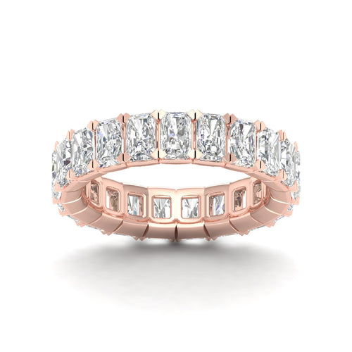 5 ctw Emerald Lab Grown Eternity Band