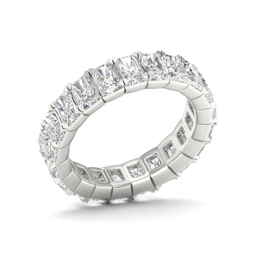 5 ctw Emerald Lab Grown Eternity Band