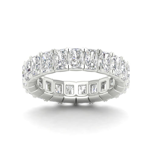 5 ctw Emerald Lab Grown Eternity Band