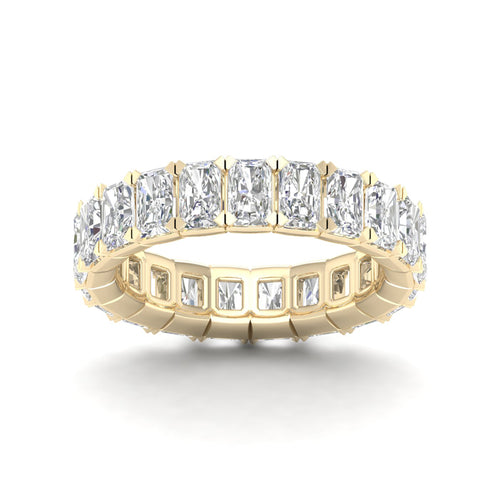 5 ctw Emerald Lab Grown Eternity Band