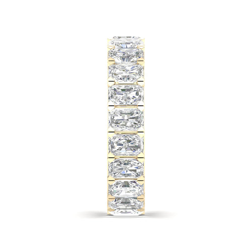 5 ctw Emerald Lab Grown Eternity Band