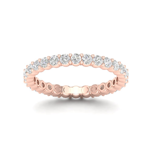 1 ctw Round Lab Grown Eternity Band