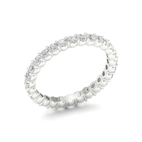 1 ctw Round Lab Grown Eternity Band