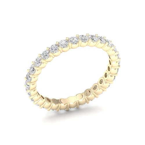 1 ctw Round Lab Grown Eternity Band