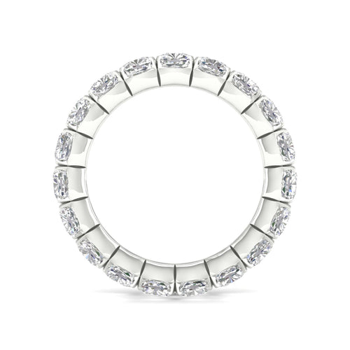 5 ctw Cushion Lab Grown Diamond Eternity Band