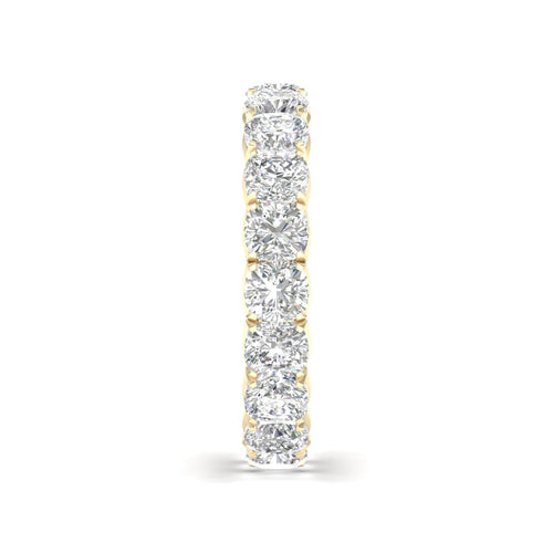 5 ctw Cushion Lab Grown Diamond Eternity Band