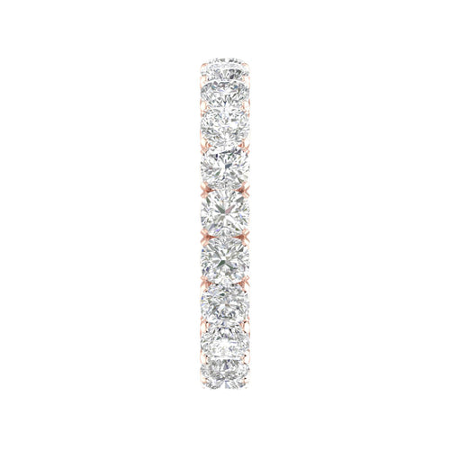 3 ctw Cushion Lab Grown Eternity Band