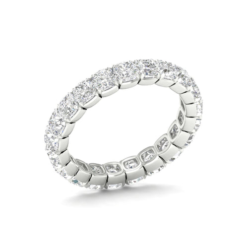 3 ctw Cushion Lab Grown Eternity Band