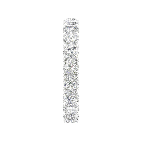 3 ctw Cushion Lab Grown Eternity Band