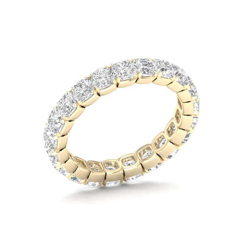 3 ctw Cushion Lab Grown Eternity Band