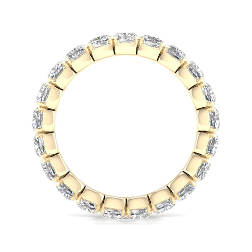 3 ctw Cushion Lab Grown Eternity Band
