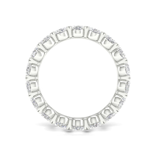 5 ctw Oval Lab Grown Eternity Band