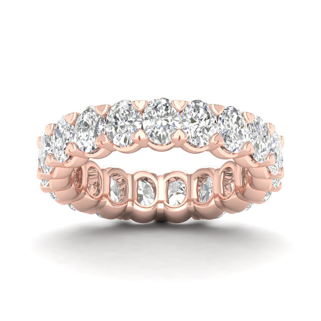 4 ctw Oval Eternity Band