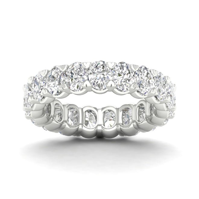 4 ctw Oval Eternity Band