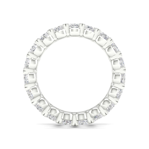 4 ctw Oval Lab Grown Eternity Band