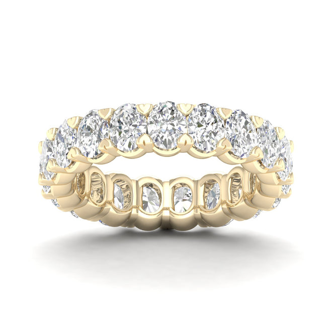 4 ctw Oval Eternity Band