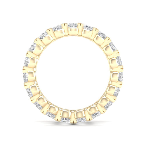4 ctw Oval Lab Grown Eternity Band