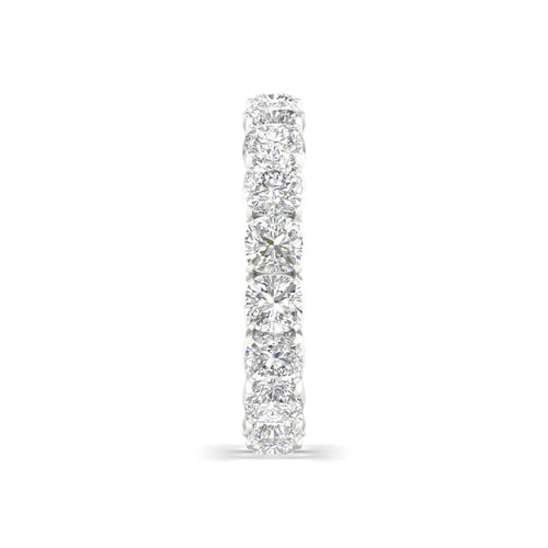 4 ctw Cushion Lab Grown Eternity Band
