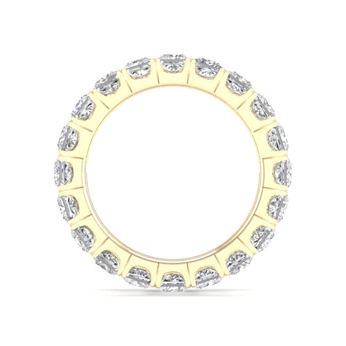 4 ctw Princess Lab Grown Eternity Band