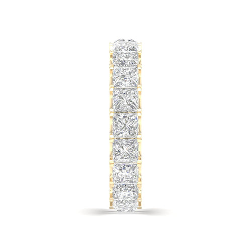 4 ctw Princess Lab Grown Eternity Band