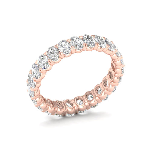 2 ctw Oval Lab Grown Diamond Eternity Band