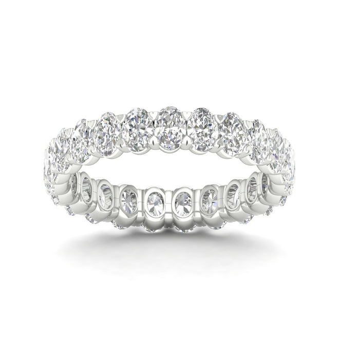 2 ctw Oval Lab Grown Diamond Eternity Band