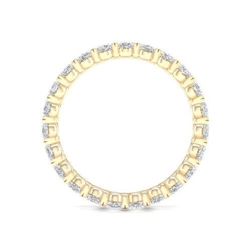 2 ctw Oval Lab Grown Diamond Eternity Band