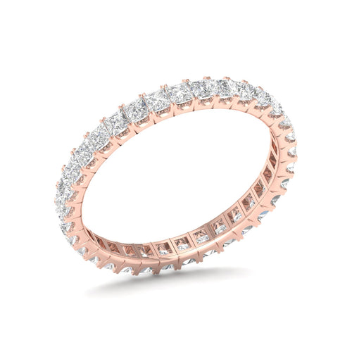 1 ctw Princess Lab Grown Eternity Band
