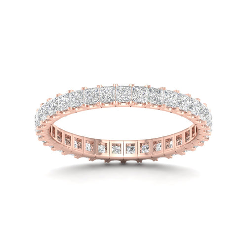 1 ctw Princess Lab Grown Eternity Band